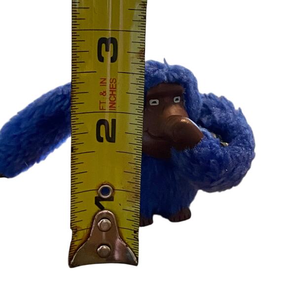 Kipling Keychain Slate Blue ANDY monkey gorilla bag charm SUCKS THUMB - Picture 7 of 9